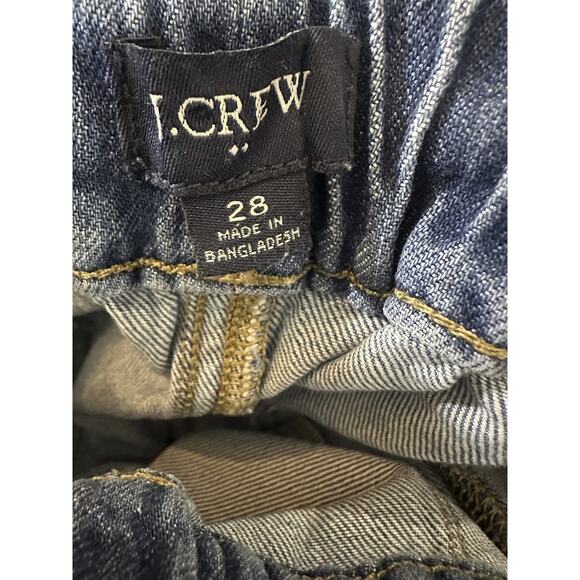 J. Crew Factory Denim Drawstring Jeans Size 28 Pull On BX538 Elastic Waist - Picture 6 of 13